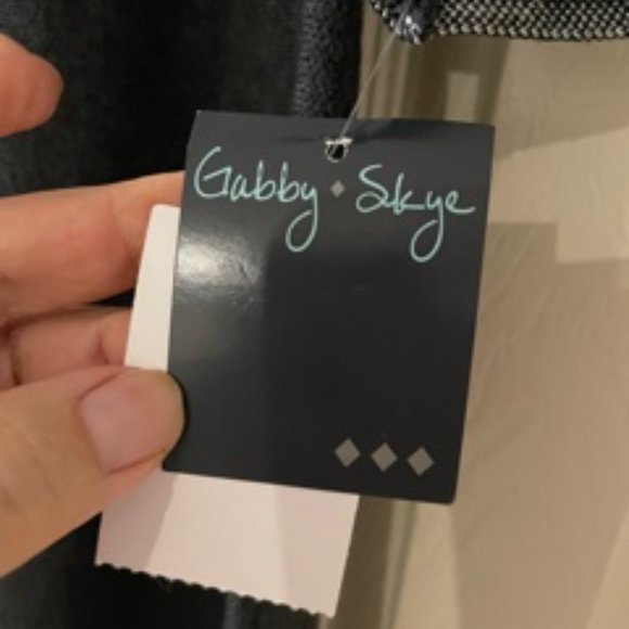 NWT Gabby Skye, New Long Sleeve Dress, size 1X - Picture 6 of 8